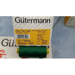 Scatola da 10 Spolette filato Gutermann Tilolo No 120 Mara colore verde 2