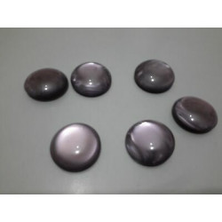 N. 5 Bottoni bellissimi rotondi grossi colore viola foro dietro cm 4