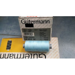 Spoletta filato Gutermann Tilolo No 120 A282 colore azzurro 195 Super Offe