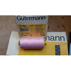 Spoletta filato Gutermann Tilolo No 70 MARA colore rosa 1452