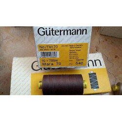 Spoletta filato Gutermann Tilolo No 70 MARA colore marrone 540