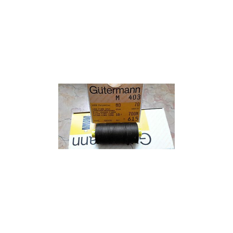 Spoletta filato Gutermann Tilolo No 70 M403 colore marrone 678