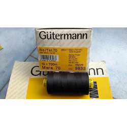 Scatola da 10 Spolette filato Gutermann Tilolo No 70 Mara colore blu 9833