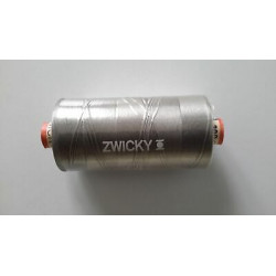 n. 1 Spoletta Filato seta UNIVERSAL ZWICKY N.100/3 mt 1000 cad colore gri