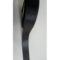Mt. 5 Nastro di raso doppio raso alto cm. 1,5 NERO