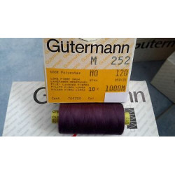 Spoletta filato Gutermann Tilolo No 120 M252 colore vinaccia 512 in Super 