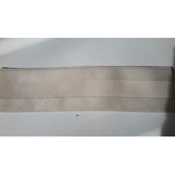 Metri 5 fettuccia passamaneria tessuto jacquard poliestere colore beige cm