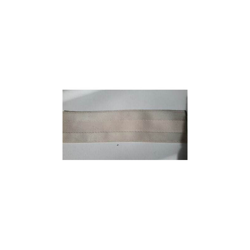 Metri 5 fettuccia passamaneria tessuto jacquard poliestere colore beige cm