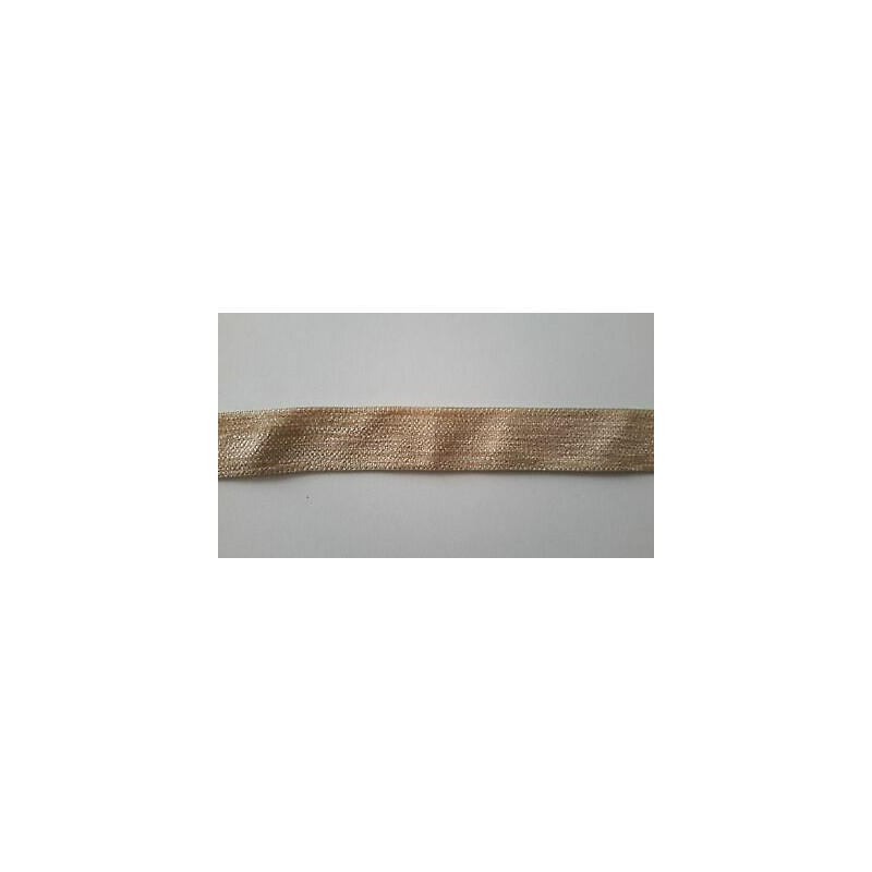 Metri 5 di Passamaneria fettuccia in tessuto ciniglia beige alta cm. 2,5
