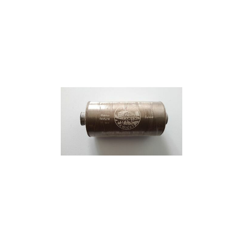 n. 1 Spoletta Filato seta UNIVERSAL ZWICKY N. 80/3 mt 800 cad colore beig