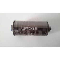 n. 10 Spolette Filato seta UNIVERSAL ZWICKY N.70/3 mt 700 cad colore grig