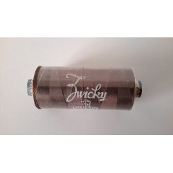 n. 10 Spolette Filato seta UNIVERSAL ZWICKY N.70/3 mt 700 cad colore marr