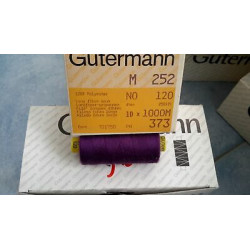 Spoletta filato Gutermann Tilolo No 120 M252 colore viola 373 in Super Off