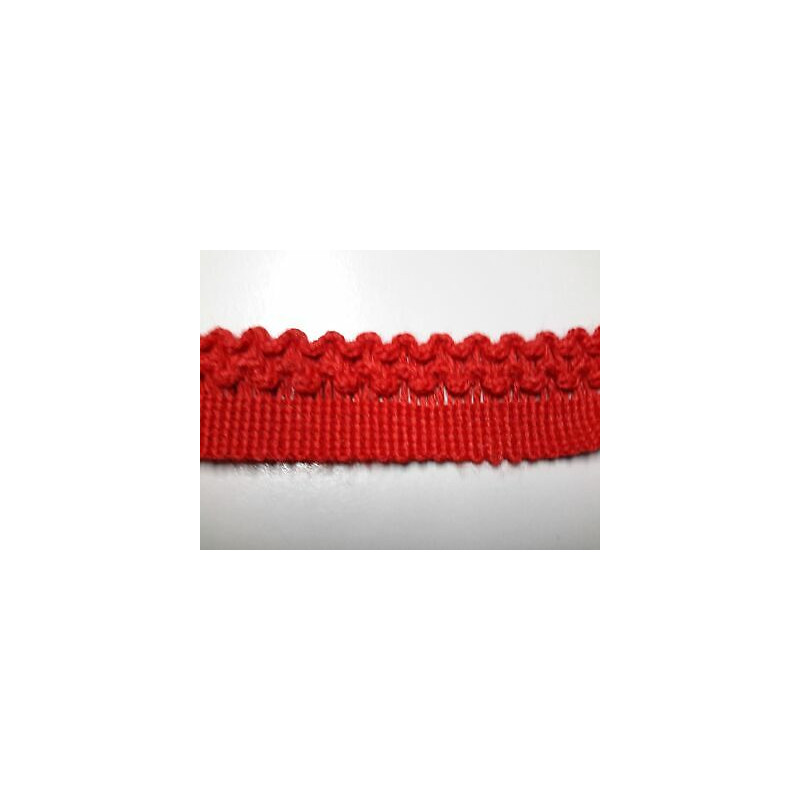 Metri 1 di Passamaneria in tessuto colore rosso alta cm. 2,5