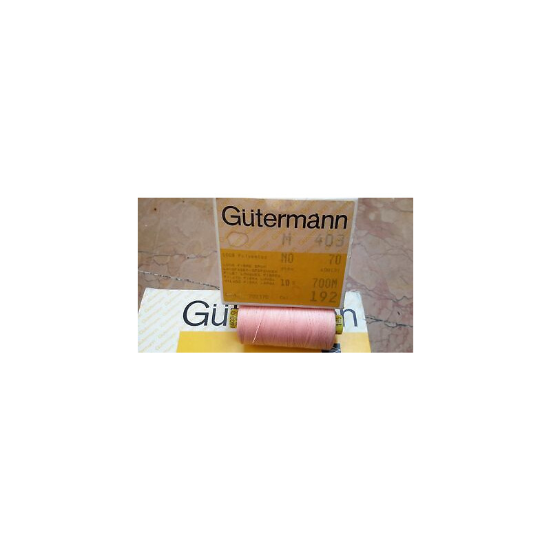Spoletta filato Gutermann Tilolo No 70 M403 colore rosa 165