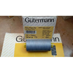 Spoletta filato Gutermann Tilolo No 70 MARA colore azzurro 64