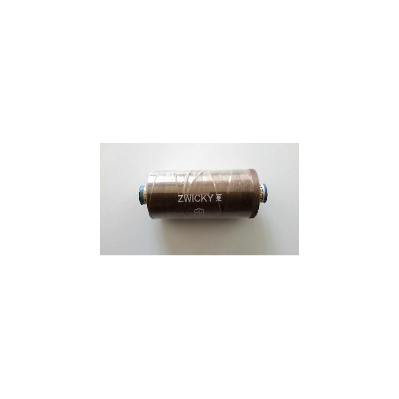 n. 1 Spoletta Filato seta UNIVERSAL ZWICKY N.30/3 mt 300 cad colore marro
