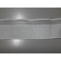 Metri 6 circa Passamaneria pizzo merletto bianco alta cm 5 circa