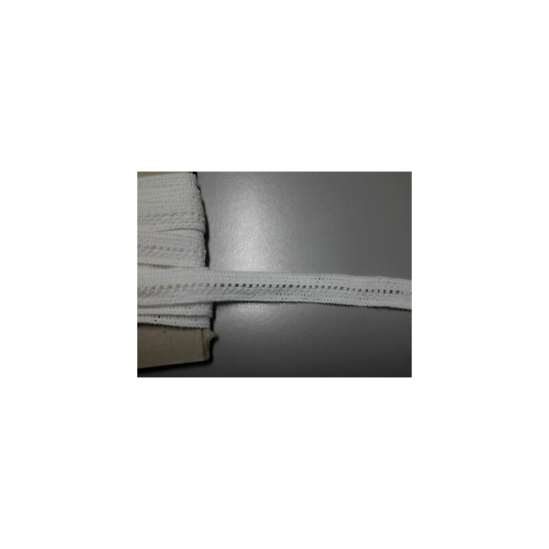 Metri 7 circa Passamaneria pizzo merletto bianco alta cm 1,5 circa