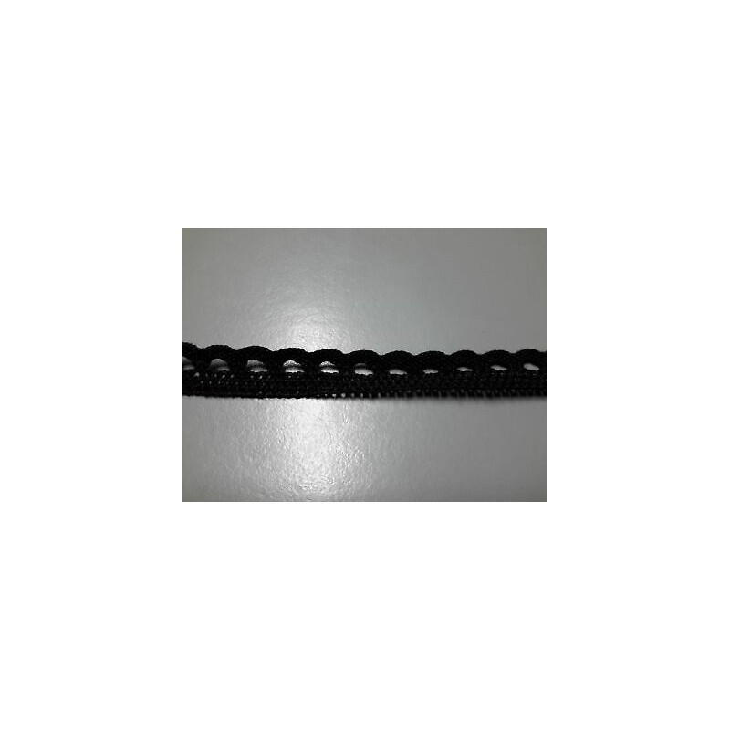 Metri 10 circa Passamaneria pizzo merletto marrone scuro alta cm 1 circa