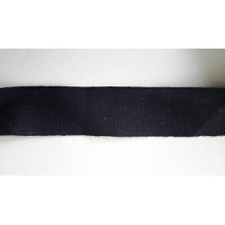 Metri 15 circa fettuccia passamaneria tessuto colore NERO cm 2,5