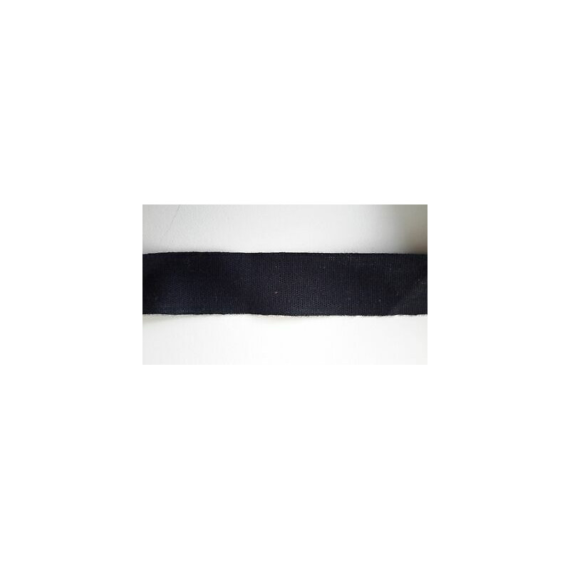 Metri 15 circa fettuccia passamaneria tessuto colore NERO cm 2,5