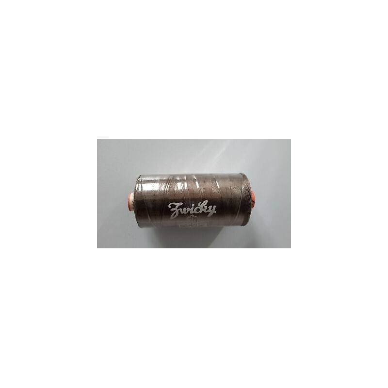 n. 1 Spoletta Filato seta UNIVERSAL ZWICKY N.30/3 mt 300 cad colore marro