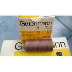 Spoletta filato Gutermann Tilolo No 120 M252 colore marroncino 216 in Supe