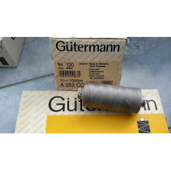 Scatola da 10 Spolette filato Gutermann Tilolo No 120 A282 colore grigio 