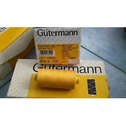 Spoletta filato Gutermann Tilolo No 120 Mara colore giallo 417 Super Offer