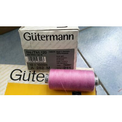 Spoletta filato Gutermann Tilolo No 120 A282 colore lilla 211 in Super Off
