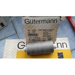 Spoletta filato Gutermann Tilolo No 120 A282 colore grigio 261 in Super Of