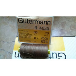 Spoletta filato Gutermann Tilolo No 70 M403 colore marroncino 180