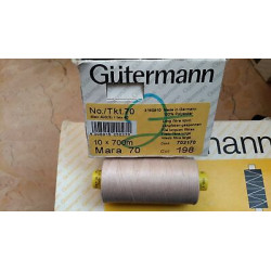 Spoletta filato Gutermann Tilolo No 70 MARA colore avorio 198