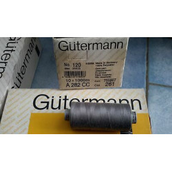 Spoletta filato Gutermann Tilolo No 120 A282 colore grigio 634 Super Offer