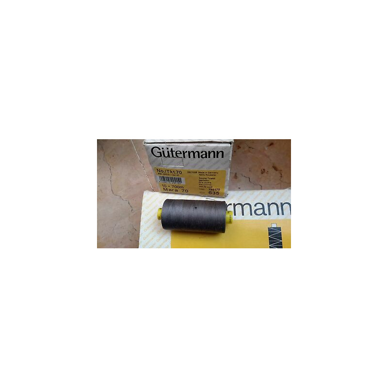 Spoletta filato Gutermann Tilolo No 70 MARA colore marroncino 635