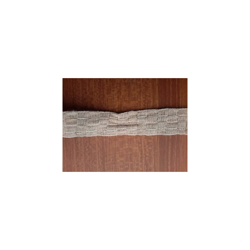 8920 ) Metri 1 di Passamaneria tessuto beige cm.2