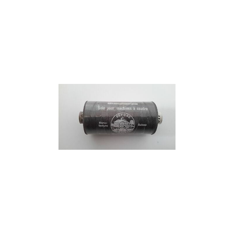 n. 1 Spoletta Filato seta UNIVERSAL ZWICKY N. 40/3 mt 400 cad colore grig