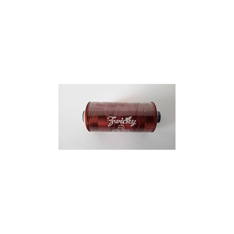 n. 1 Spoletta Filato seta UNIVERSAL ZWICKY N.70/3 mt 700 cad colore marro