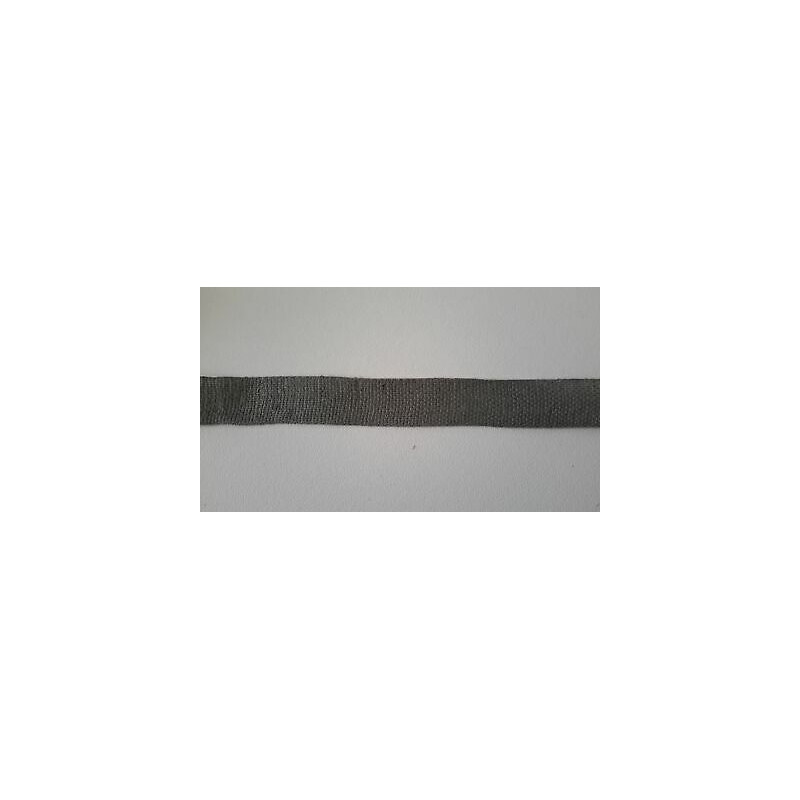 Metri 5 circa fettuccia passamaneria tessuto colore grigio cm 1,3