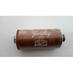 n. 1 Spoletta Filato seta UNIVERSAL ZWICKY N.60/3 mt 600 cad colore marro
