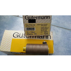 Scatola da 10 Spolette filato Gutermann Tilolo No 70 Mara colore beige 724