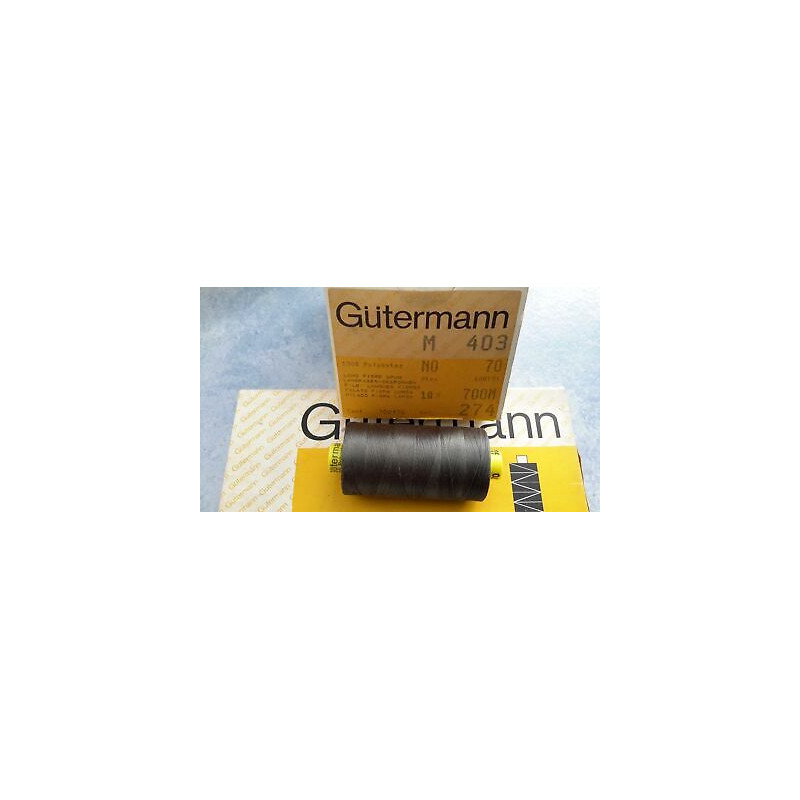Scatola da 10 Spolette filato Gutermann Tilolo No 70 M403 colore grigio 27