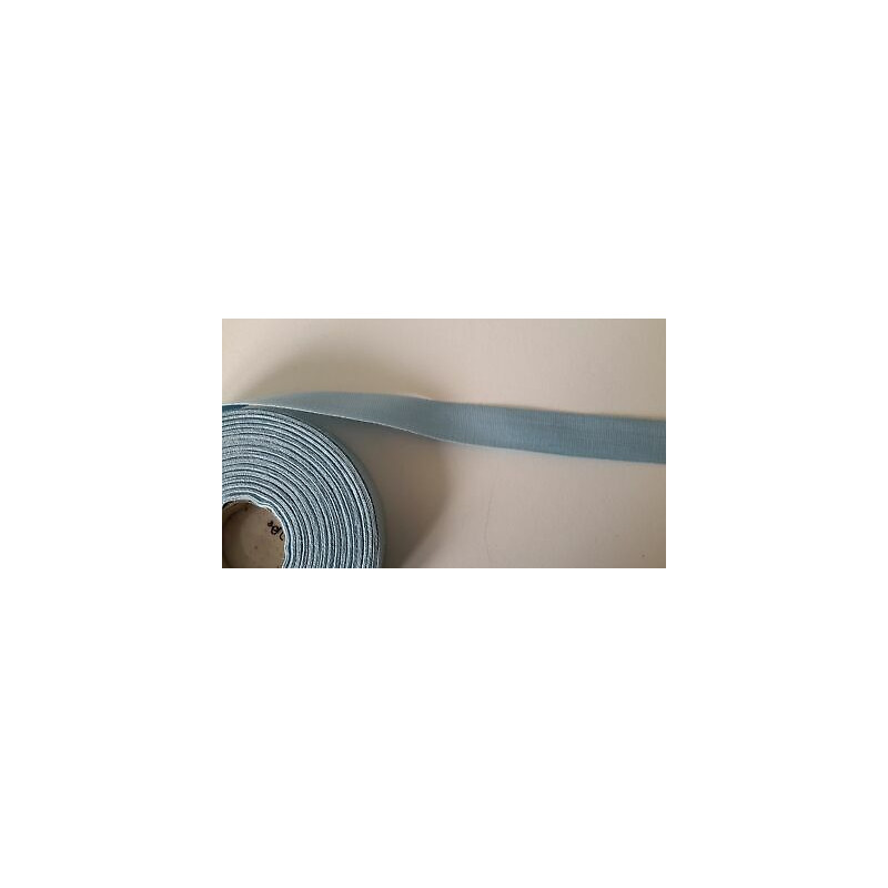 Metri 15 circa fettuccia passamaneria tessuto colore azzurro cm 1,6