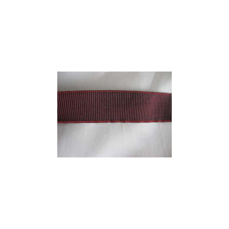 Metri 5 Nastro in nylon intrecciato bratella leggera bordeaux cm 2 zaini b