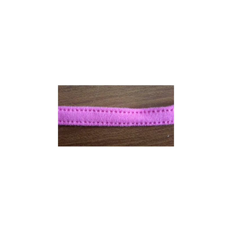 Metri 5 Nastro passamaneria tessuto sintetico panno fuxia cm 1 per bordatu