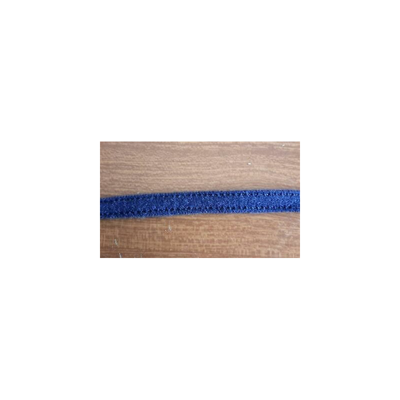 Metri 5 Nastro passamaneria tessuto sintetico panno blu cm 1 per bordatura