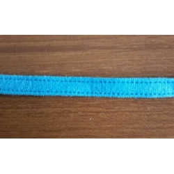 Metri 5 Nastro passamaneria tessuto sintetico panno turchese cm 1 per bord