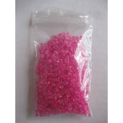 3553) 35 gr perline fuxia...