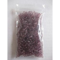 3552) 35 gr perline viola...